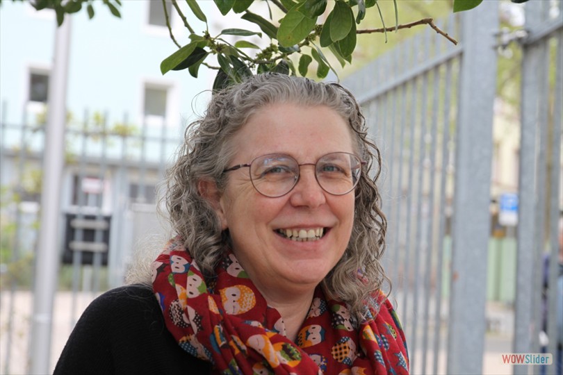 Führung durch Frau Heike Bergdolt, Biblothekarin des Gymnasiums